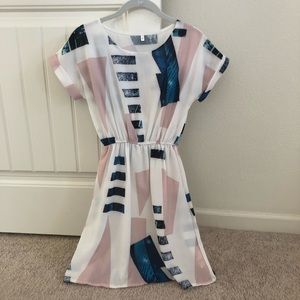 Shirt Dress with Cinched Waist